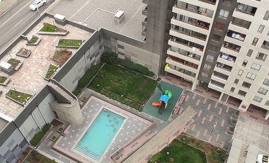 Departamento 2 dorm. con estacionamiento, Chacabuco 1120 Stgo.