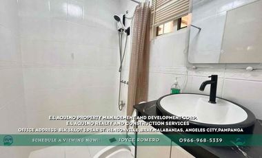 2 Bedrooms Apartment For Rent Located inside subdivision in Barangay Malabanias,Angeles City,Pampanga