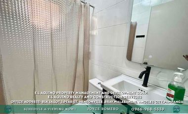 2 Bedrooms Apartment For Rent Located inside subdivision in Barangay Malabanias,Angeles City,Pampanga