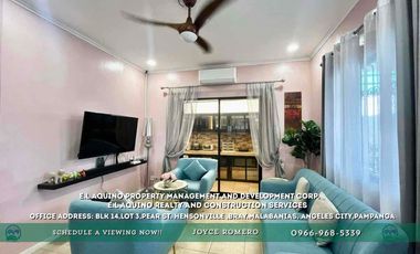 2 Bedrooms Apartment For Rent Located inside subdivision in Barangay Malabanias,Angeles City,Pampanga