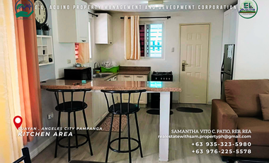 3 Bedroom Fully Furnished House with Pool for Rent at Timog Residences Angeles City Pampanga