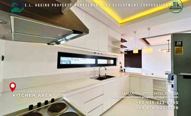 4 Bedroom Fully Furnished 2-Storey House with Pool for Rent in Cutcut Angeles City Pampanga