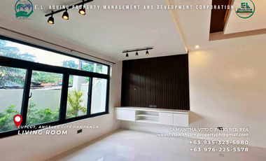 4 Bedroom Fully Furnished 2-Storey House with Pool for Rent in Cutcut Angeles City Pampanga