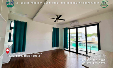 4 Bedroom Fully Furnished 2-Storey House with Pool for Rent in Cutcut Angeles City Pampanga