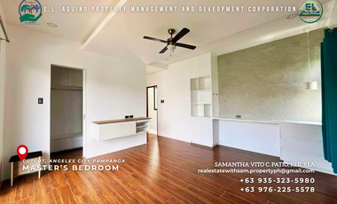 4 Bedroom Fully Furnished 2-Storey House with Pool for Rent in Cutcut Angeles City Pampanga