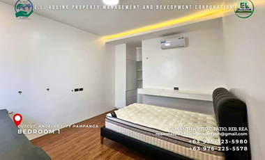 4 Bedroom Fully Furnished 2-Storey House with Pool for Rent in Cutcut Angeles City Pampanga