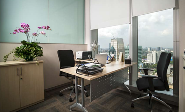 Fully Furnished Office for 2 Pax at Cyber 2 Tower Kuningan Area