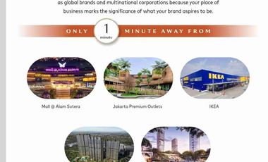 gedung mini domain by alam sutera strategis dan prestisius