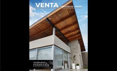 Casa de Diseño en Venta – Quinta 1.150 m² - Rueda