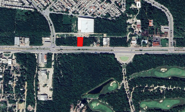 Terreno Comercial con construcción en renta