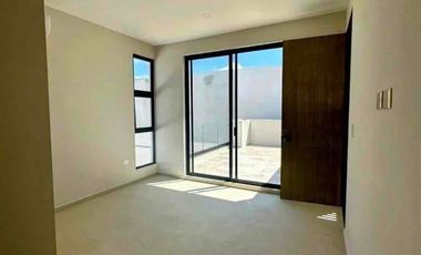 Casa Premium en Renta, Recámara PB, Privada, amenidades, Temozon norte, Mérida Yucatán