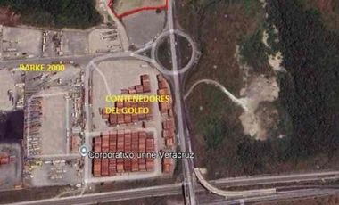 Lote de terreno para patio de maniobras en renta en fraccionamiento Parke 2000, puerto de veracruz justo a la  entrada del Boulevard conocido como kilometro 13.5 ,acceso a la zona portuaria, Veracruz, Ver