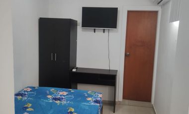 Suite Amoblada en Alquiler en Urdesa Norte, 1 Habitación, 1 Baño, Norte de Guayaquil.