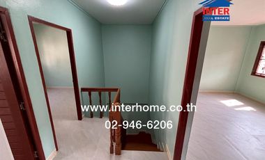 Two-story townhouse, 18 sq.wa., Warunporn Village, Rangsit-Khlong 2, Soi Rangsit-Nakhon Nayok 54 (Soi Warunporn 5), Rangsit-Nakhon Nayok Road, Rangsit