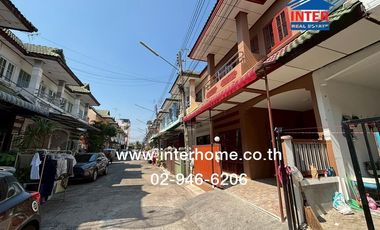 Two-story townhouse, 18 sq.wa., Warunporn Village, Rangsit-Khlong 2, Soi Rangsit-Nakhon Nayok 54 (Soi Warunporn 5), Rangsit-Nakhon Nayok Road, Rangsit
