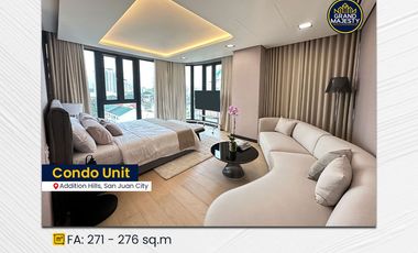 Exclusive 1-Unit-Per-Floor 4BR Luxury Condo in San Juan with Balcony