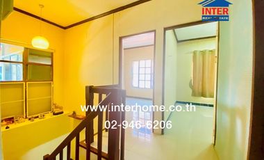 Two-story detached house, 110 sq.wah, Porthisan 6 Village, Rangsit-Khlong 7, near Do Home Rangsit, Rangsit-Nakhon Nayok Road, Nong Suea, Pathum Thani.