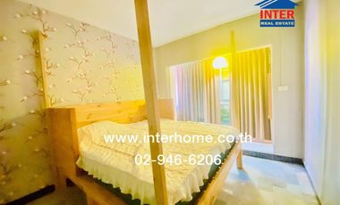 Two-story detached house, 110 sq.wah, Porthisan 6 Village, Rangsit-Khlong 7, near Do Home Rangsit, Rangsit-Nakhon Nayok Road, Nong Suea, Pathum Thani.