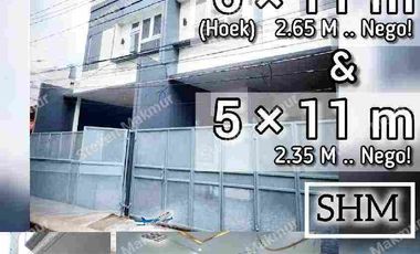 RUMAH BARU 5x11 TANJUNG DUREN, Jakarta Barat. Bebas Banjir
