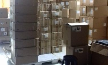 DIJUAL !!! GUDANG MANGGADUA Lt = 8x16 4 lantai Hadap Selatan