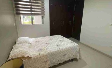 Departamento full amoblado de Alquiler planta baja en km 6 vía a Samborondón