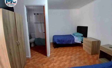 Corredora de propiedades arrienda casa amoblada en Calama, concapacidad para 16 persona