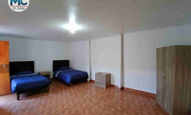 Corredora de propiedades arrienda casa amoblada en Calama, concapacidad para 16 persona