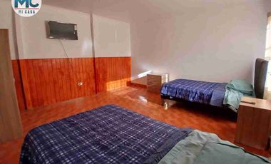 Corredora de propiedades arrienda casa amoblada en Calama, concapacidad para 16 persona