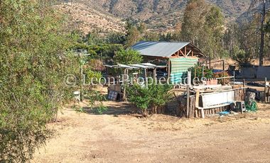 Se vende o arrienda con compromiso de compraventa parcela con casa en sector Cuyuncavi bajo, Curacaví.