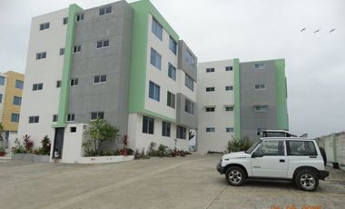 departamento frente al mar en venta en crucita