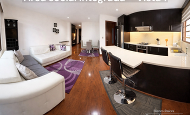 Alquiler Departamento Full Amoblado con Domótica en Cuenca – Edificio La Dolfina - Planta Baja