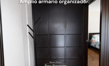 Alquiler Departamento Full Amoblado con Domótica en Cuenca – Edificio La Dolfina - Planta Baja