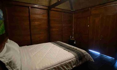 Dijual Villa dan Rumah induk di Bandongan Magelang dengan View Gunung dan Persawahan