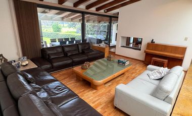 CASA EN RENTA EN CLUB DE GOLF LOS ENCINOS, LERMA, OCOYOACAC, SALIDA RAPIDA A SANTA FE