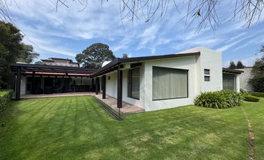 CASA EN RENTA EN CLUB DE GOLF LOS ENCINOS, LERMA, OCOYOACAC, SALIDA RAPIDA A SANTA FE