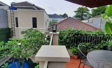 dijual rumah mewah murah 2 lt private pool  komplek Cipete Jakarta selatan