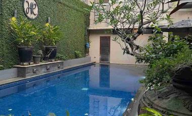 dijual rumah mewah murah 2 lt private pool  komplek Cipete Jakarta selatan
