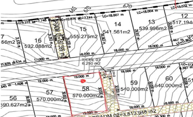 Terreno en venta en Zona Carretera Nacional, Sierra Alta, con 19 m de frente y colinda con área verde por un lado, por atrás y una parte del frente