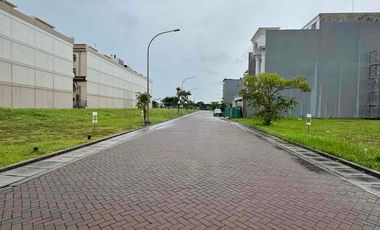 Kavling Golf Island PIK Cluster Sonata Hadap Utara Luas