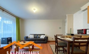 ARRIENDO DEPARTAMENTO AMOBLADO 1 DORMITORIO EN PARQUE DEL VALLE