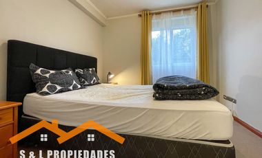 ARRIENDO DEPARTAMENTO AMOBLADO 1 DORMITORIO EN PARQUE DEL VALLE