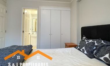 ARRIENDO DEPARTAMENTO AMOBLADO 1 DORMITORIO EN PARQUE DEL VALLE