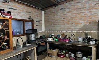 Venta de terreno con casa y galpón en Otavalo sector Rancho Chico