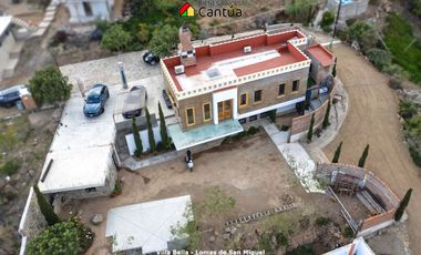 Casa en renta | Estilo Le Corbusier con vista al mar | Lomas de San Miguel, Ensenada