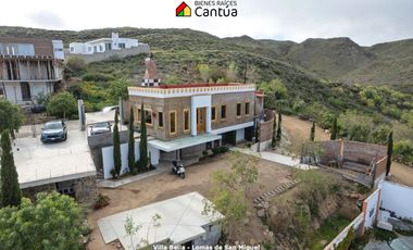 Casa en renta | Estilo Le Corbusier con vista al mar | Lomas de San Miguel, Ensenada