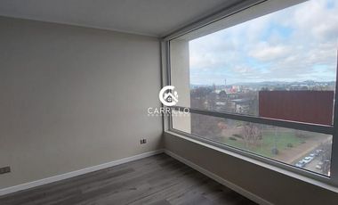 Arrendamos departamento estudio con hermosa vista en edificio Zurich