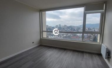 Arrendamos departamento estudio con hermosa vista en edificio Zurich