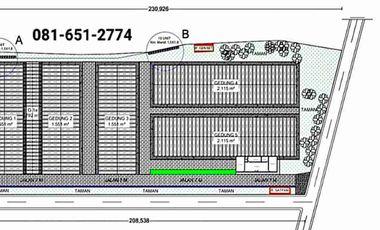 Pabrik Gudang di Nganjuk