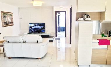 Hunian nyaman Dengan View Laut, Dijual Apartemen Mediterania Marina Ancol Residences 3BR Menjadi 2BR Furnished Interior Lengkap Siap Huni Pademangan
