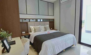 Dijual Rumah Lengkap Private Pool Dekat Exit Tol Waru